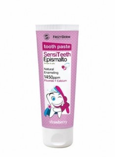 FREZYDERM SENSITEETH 6+KIDS TOOTHPASTE, Οδοντόκρεμα για ενίσχυση του σμάλτου των δοντιών