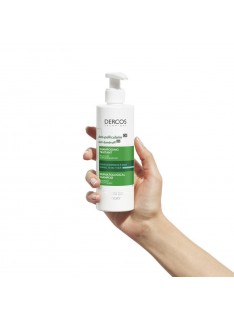 VICHY Dercos Anti-Dandruff Shampoo - Greasy Hair 390ml, Αντιπυτιριδικό Σαμπουάν για Κανονικά - Λιπαρά Μαλλιά