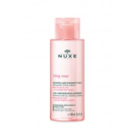 NUXE VERY ROSE 3-in-1 Soothing Micellar Water, Απαλό Νερό Καθαρισμού Micellaire 400ML