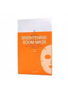 YOUTH LAB Brightening Boom Mask 1 piece 23G, Εμποτισμένη Υφασμάτινη Μάσκα Προσώπου 1 ΤΕΜ