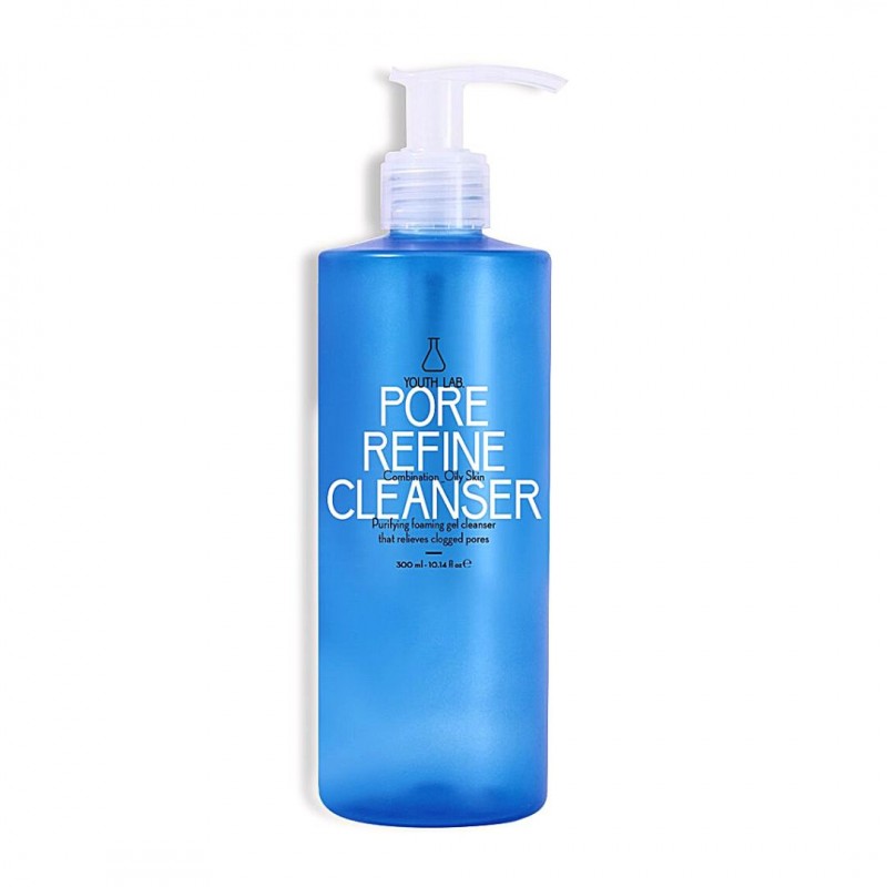 YOUTH LAB Pore Refine Cleanser Oily Skin 300ml, Gel Καθαρισμού Προσώπου για Μικτές Λιπαρές Επιδερμίδες