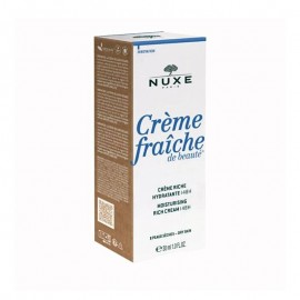 NUXE Creme Fraiche De Beaute 48ωρη Ενυδατική Κρέμα Πλούσιας Υφής για Ξηρή Επιδερμίδα, 30ml