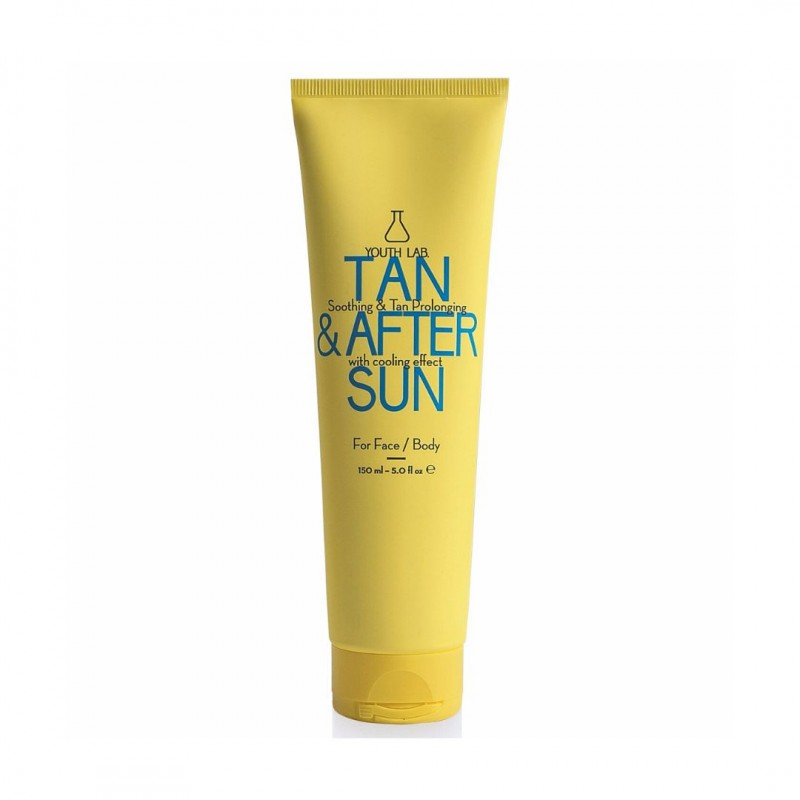 YOUTH LAB Tan & After Sun Soothing & Tan Prolonging with Cooling Effect Επανορθώνει & Καταπραΰνει τους Ερεθισμούς, 150ml YOUTH LAB Tan & After Sun Soothing & Tan Prolonging with Cooling Effect Επανορθώνει & Καταπραΰνει τους Ερεθισμούς, 150ml
