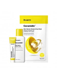 Dr.Jart+ Promo Hello Moisture Travel Set Ceramidin Skin Barrier Serum Toner 15ml, Cream 7ml, Mask for Dry Skin 22g, 1 σετ