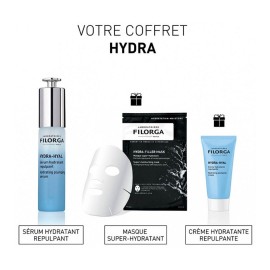 FILORGA Promo Hydra-Hyal Hydrating Plumping Set Serum 30ml and Cream 15ml and Filler Sheet Mask 12ml