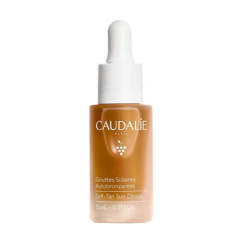 CAUDALIE Self-Tan Sun Drops Σταγόνες Σταδιακού Μαυρίσματος Προσώπου, 15ml