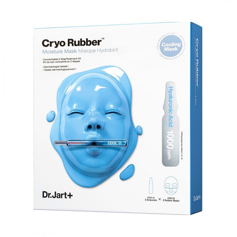 Dr. Jart+ Cryo Rubber with Moisturizing Hyaluronic Acid Μάσκα Προσώπου για Αίσθηση Δροσιάς, 40g