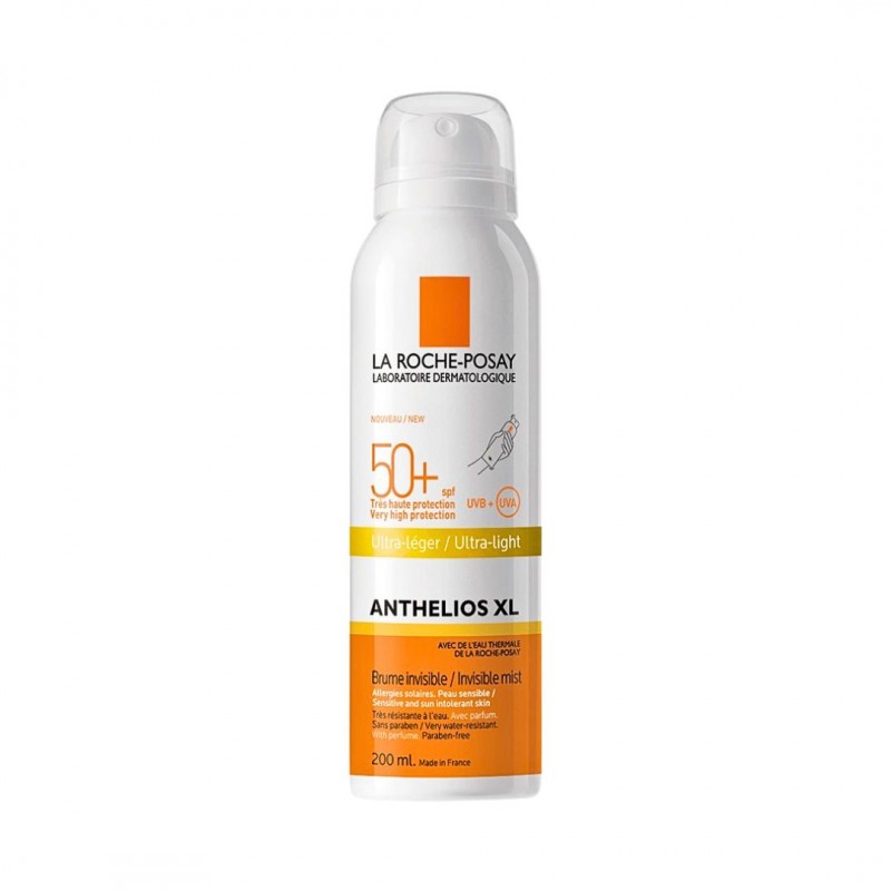 LA ROCHE POSAY Anthelios XL Invisible Mist Ultra Light SPF50 Αόρατο Δροσερό Αντιηλιακό SPF 50 Mist Σώματος, 200ml LA ROCHE POSAY Anthelios XL Invisible Mist Ultra Light SPF50 Αόρατο Δροσερό Αντιηλιακό SPF 50 Mist Σώματος, 200ml