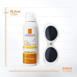 LA ROCHE POSAY Anthelios XL Invisible Mist Ultra Light SPF50 Αόρατο Δροσερό Αντιηλιακό SPF 50 Mist Σώματος, 200ml