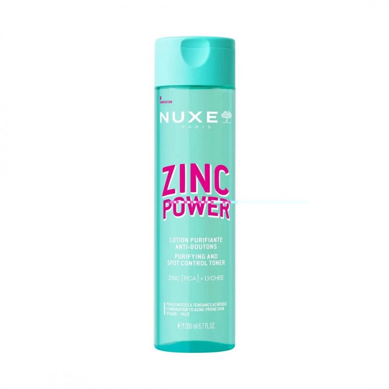 NUXE Zinc Power Purifying And Spot Control Toner Lotion, 200ml