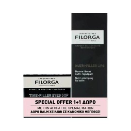 FILORGA Promo Time-Filler 5XP Eyes Cream 15ml & Δώρο Nutri-Filler Lip Balm 4g