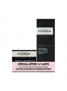 FILORGA Promo Time-Filler 5XP Eyes Cream 15ml & Δώρο Nutri-Filler Lip Balm 4g