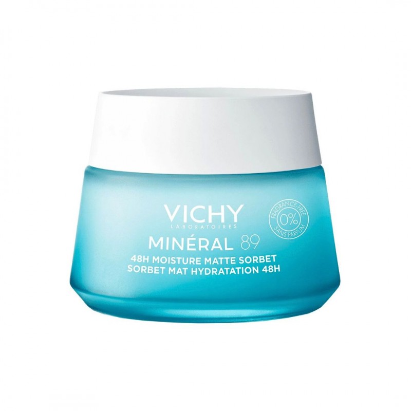 VICHY Mineral 89 48h Moisture Matte Sorbet Cream 50ml