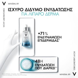 VICHY Mineral 89 48h Moisture Matte Sorbet Cream 50ml