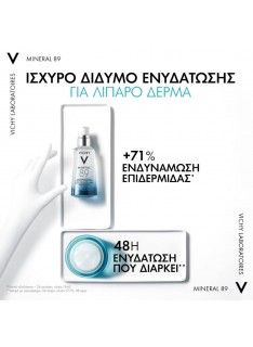 VICHY Mineral 89 48h Moisture Matte Sorbet Cream 50ml