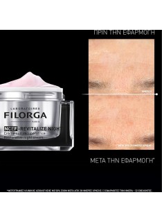 FILORFA NCEF-Revitalize Night Cream Επανορθωτική Αντιγηραντική Κρέμα Προσώπου Νυκτός, 50ml