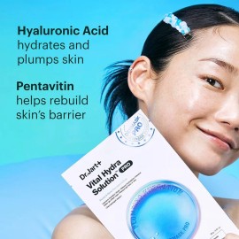 Dr. Jart+ Vital Hydra Solution Dermask Pro  Ενυδατική Μάσκα Προσώπου με Υαλουρονικό Οξύ, 1 Τεμάχιο