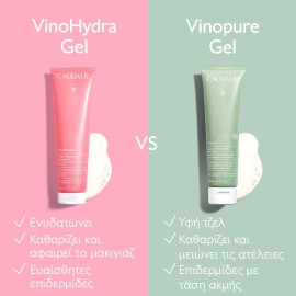 CAUDALIE VinoHydra Gel Καθαρισμού Προσώπου & Ματιών, 150ml