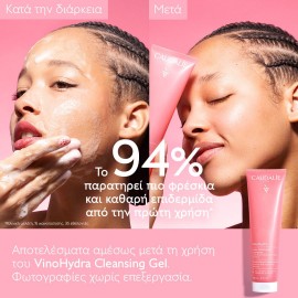 CAUDALIE VinoHydra Gel Καθαρισμού Προσώπου & Ματιών, 150ml