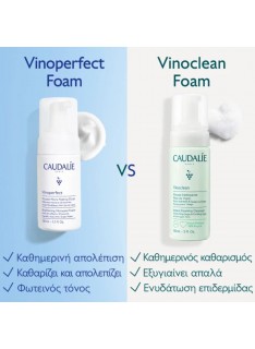 CAUDALIE Vinoperfect Brightening Micropeel Foam Αφρός Καθαρισμού Προσώπου, 50ml