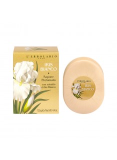 L' ERBOLARIO IRIS BIANCO Sapone Profumato Σαπούνι με άρωμα λευκής ίριδας, 125g