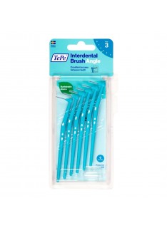 TEPE Interdental Brush Angle Μεσοδόντια Βουρτσάκια 6 Τεμάχια - Size 3 (0.6 mm)
