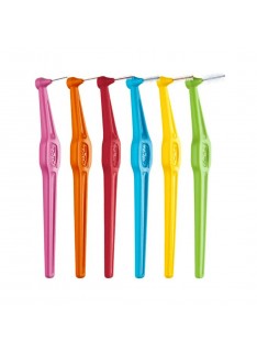 TEPE Interdental Brush Angle Μεσοδόντια Βουρτσάκια 6 Τεμάχια - Size 2 (0.5 mm)