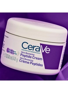 CeraVe Skin Renewing Peptides Cream Κρέμα Προσώπου για Σύσφιξη & Ενυδάτωση, 48gr