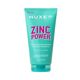 NUXE Zinc Power Purifying Cleansing Gel Kαθαρισμού Κατά των Ατελειών με Ψευδάργυρο, 150ml