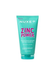 NUXE Zinc Power Purifying Cleansing Gel Kαθαρισμού Κατά των Ατελειών με Ψευδάργυρο, 150ml
