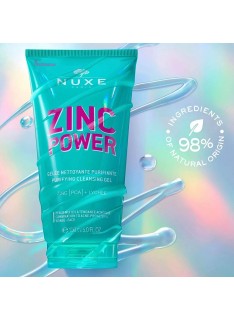 NUXE Zinc Power Purifying Cleansing Gel Kαθαρισμού Κατά των Ατελειών με Ψευδάργυρο, 150ml