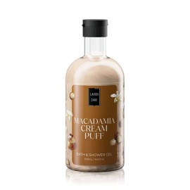 LAVISH CARE Macadamia Cream Puff Shower Gel Αφρόλουτρο, 500ml