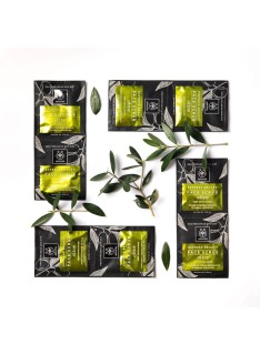 APIVITA Express Beauty Olive Face Scrub Απολεπιστικό Προσώπου με Ελιά, 2x8ml