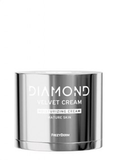 FREZYDERM DIAMOND VELVET MOIST. CR 50ML, Κρέμα ισχυρής ενυδάτωσης για ώριμα δέρματα